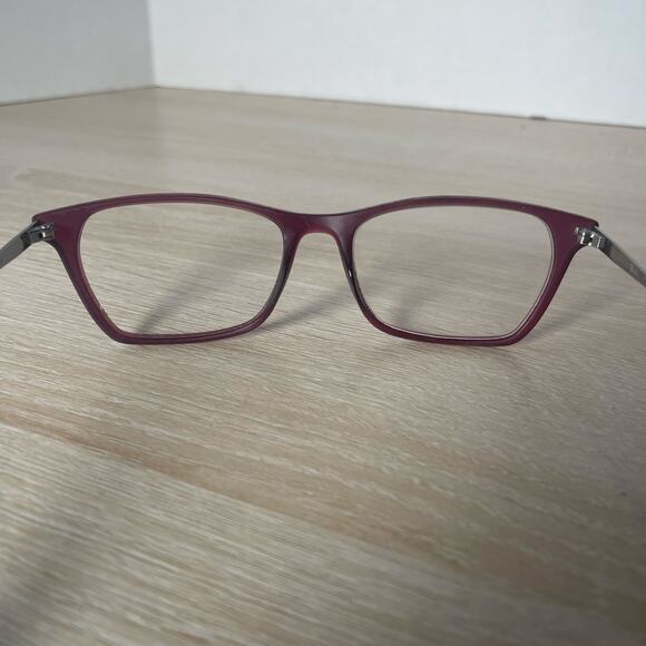 Ray-Ban RB7053 5526 Red Square Eyeglasses READ Frames Only 54-17-140 - Picture 5 of 12